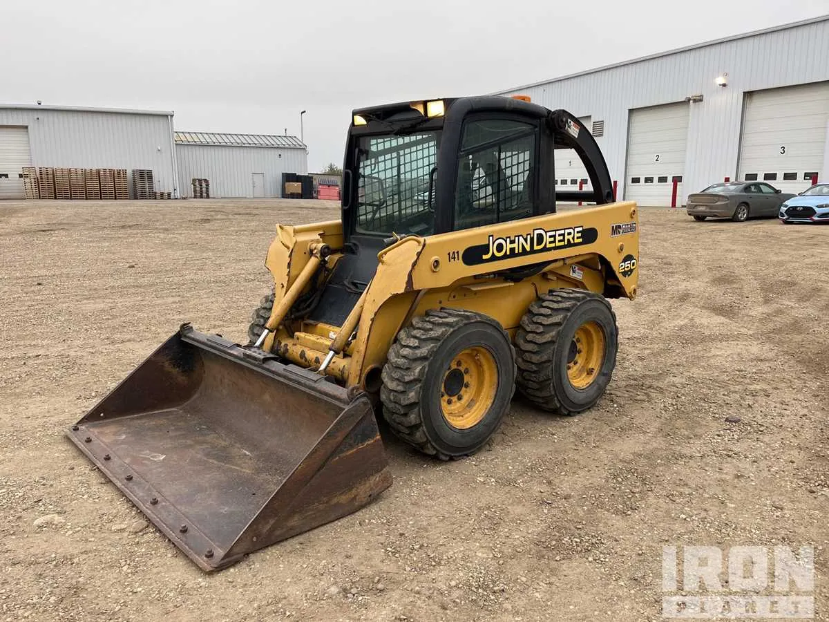 john deere 250 skid specs